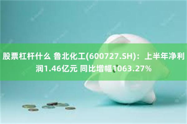 股票杠杆什么 鲁北化工(600727.SH)：上半年净利润1.46亿元 同比增幅1063.27%